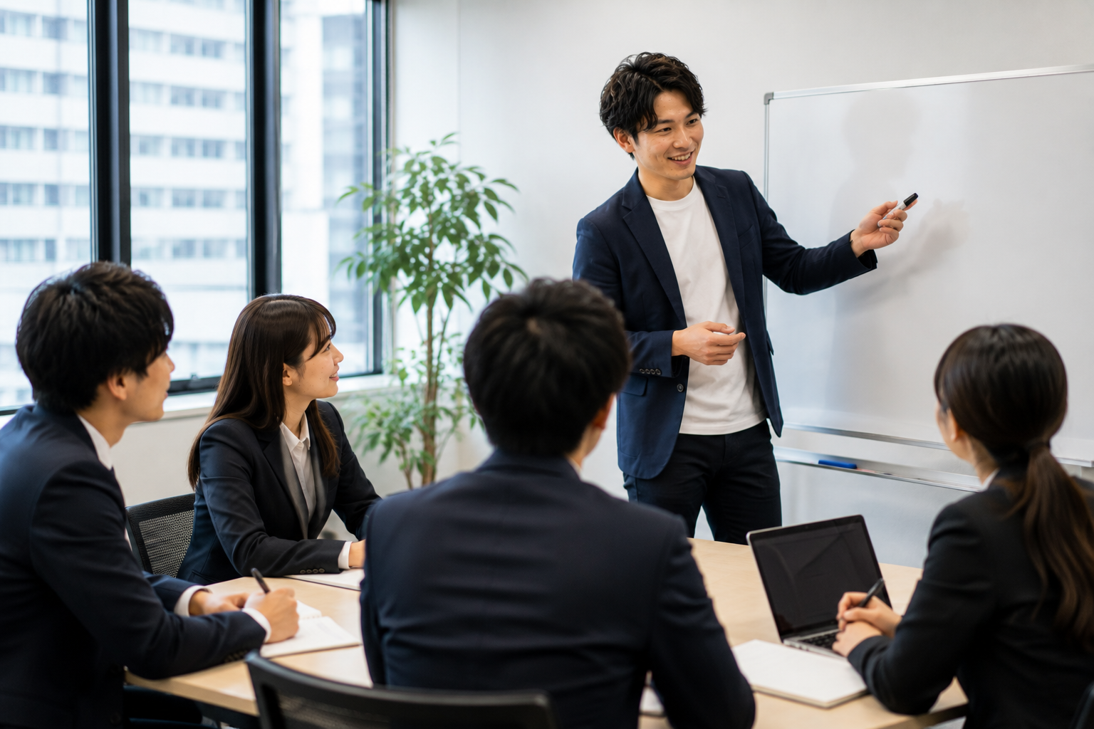 若手社員育成のための体制