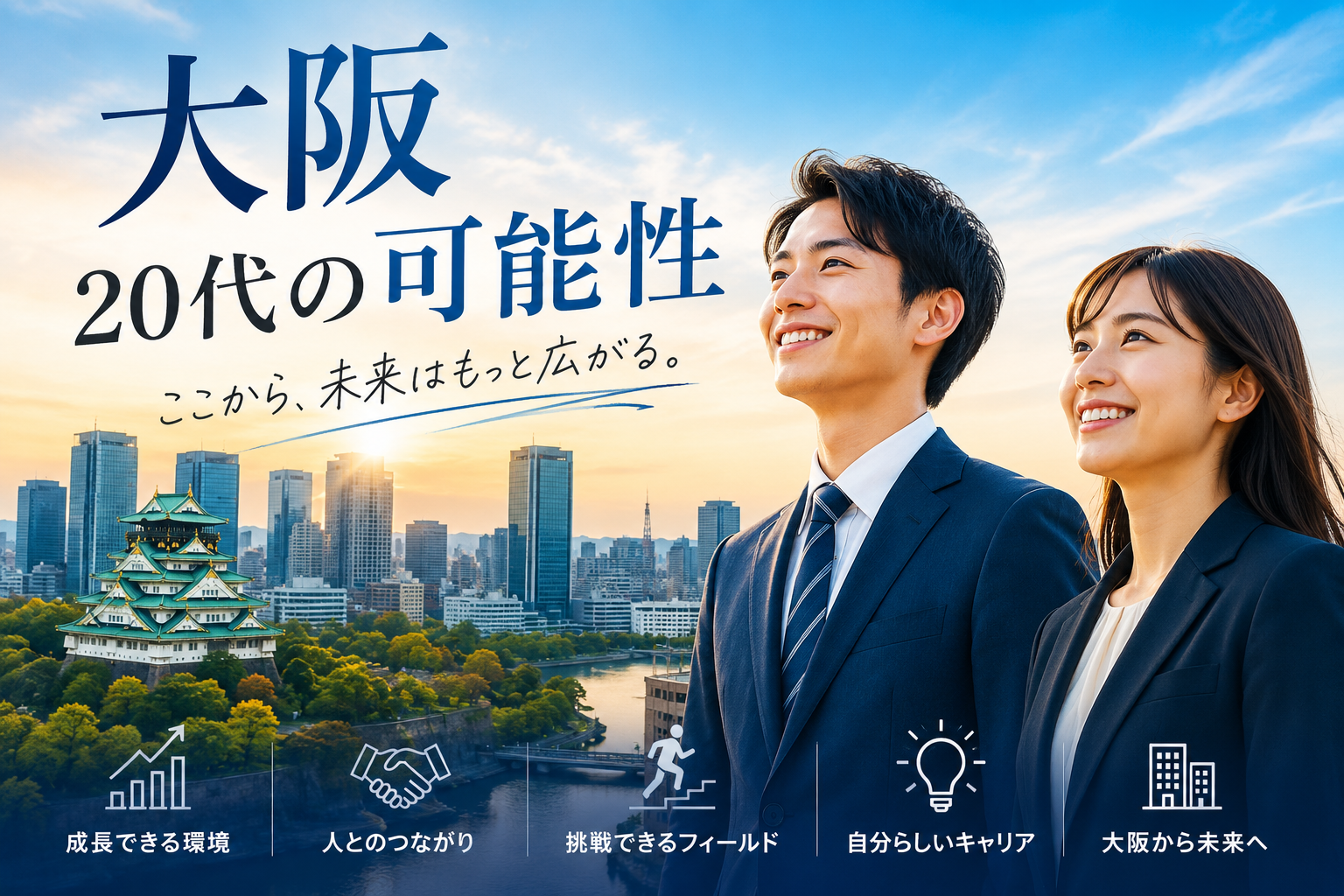 20代のための転職ガイド! 大阪で可能性を引き出そう｜大阪で営業の求人なら株式会社VENS