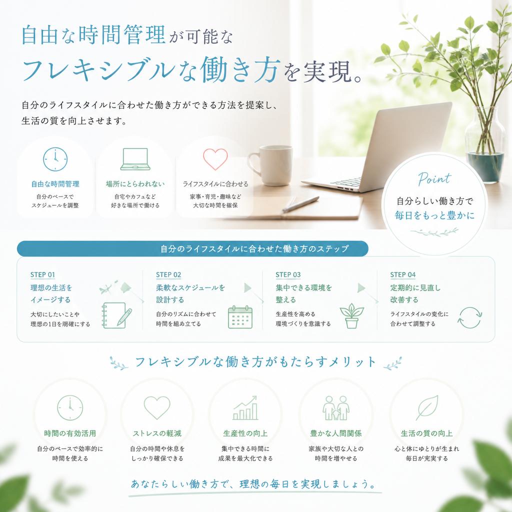 フレキシブルな働き方