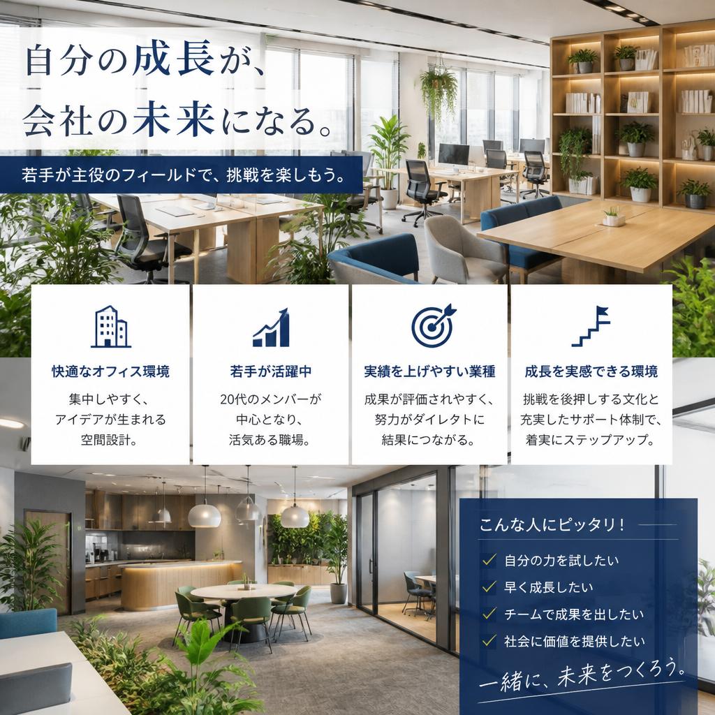 成長できる職場環境