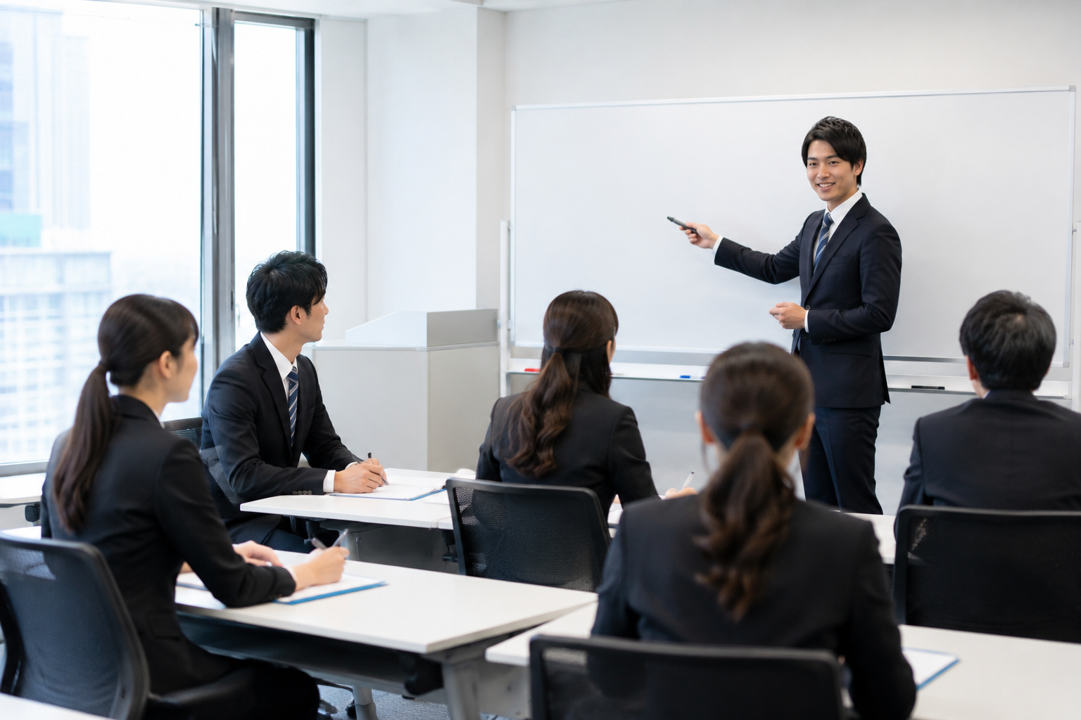 研修制度と業務内容