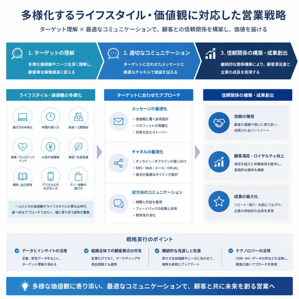 顧客ニーズの多様化