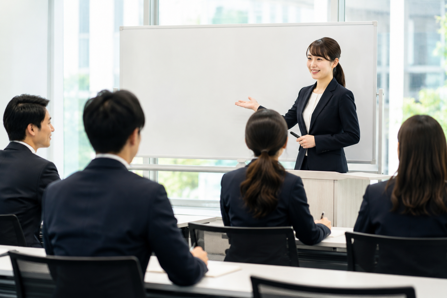 スキルアップを実現する研修制度