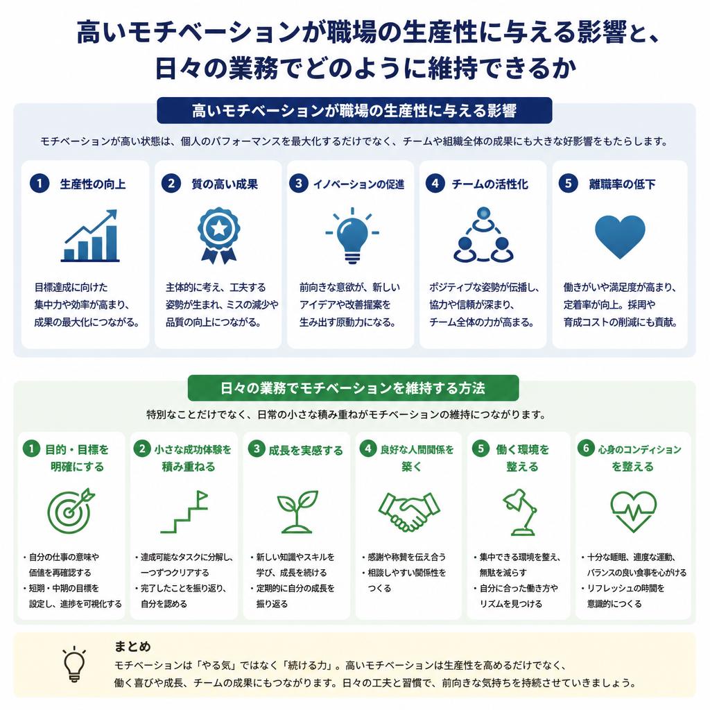 モチベーションがもたらす力