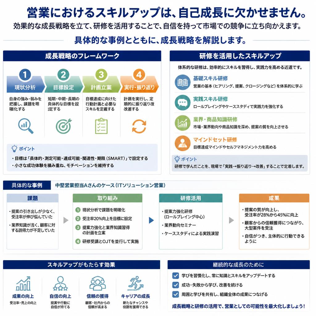 2. スキルアップのための成長戦略