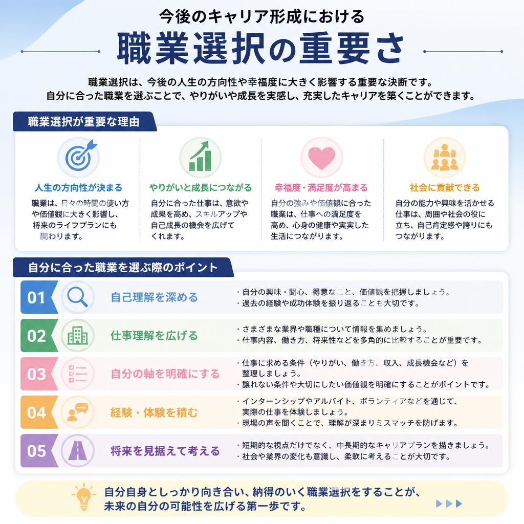 2. 職業選択の重要性