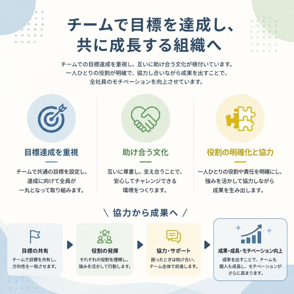 強力なチームワークの醸成