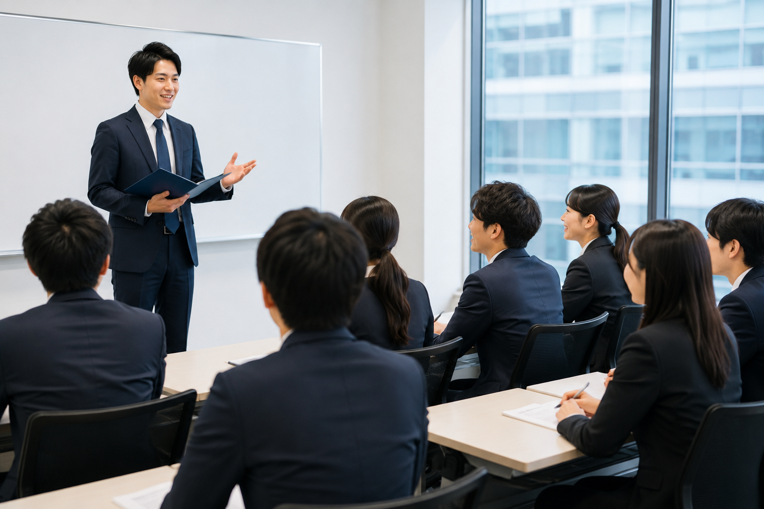 充実の営業研修制度
