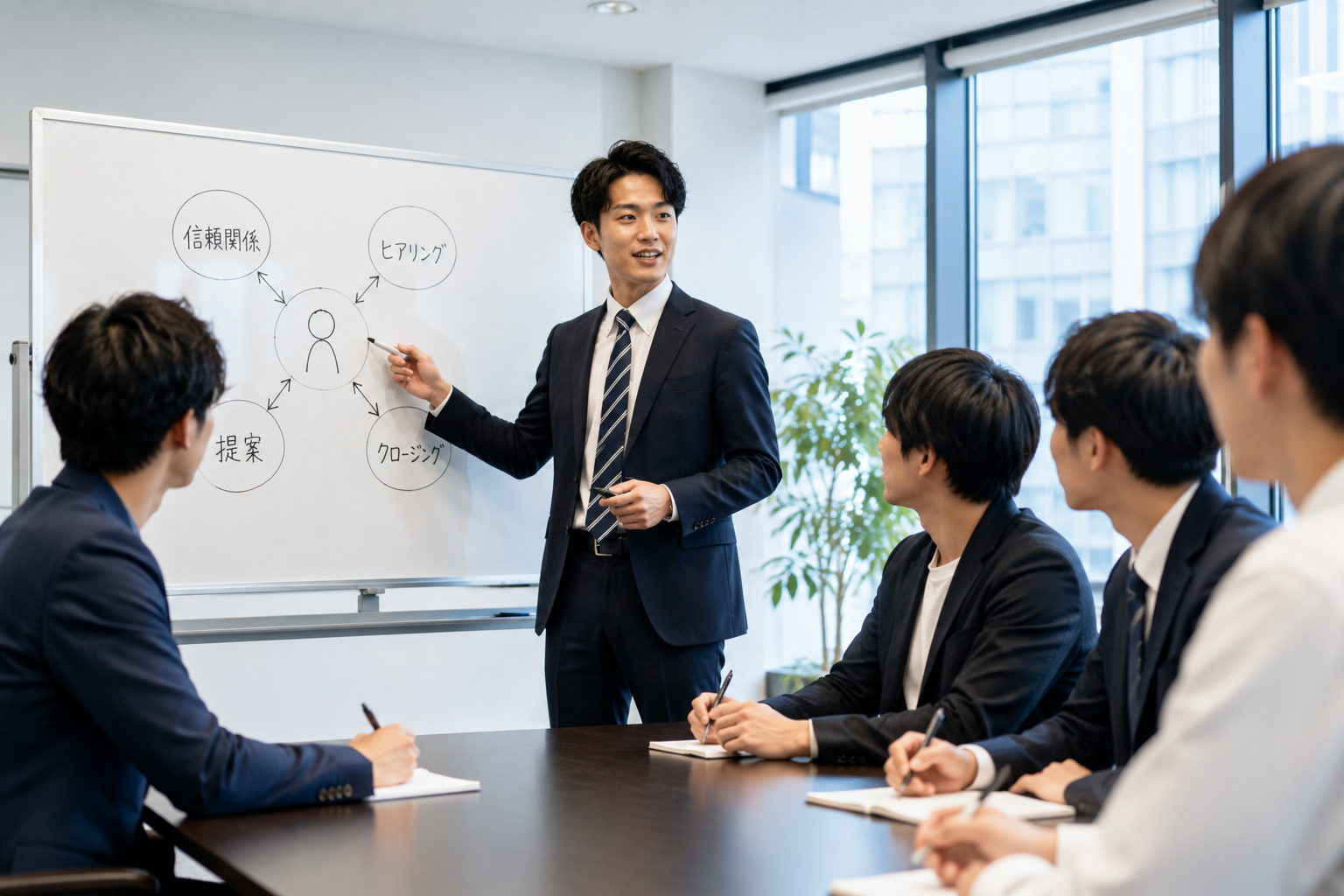 充実した研修制度とサポート体制